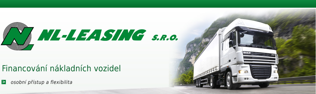 NL-Leasing s.r.o. - financování nákladních vozidel, osobní přístup a flexibilita